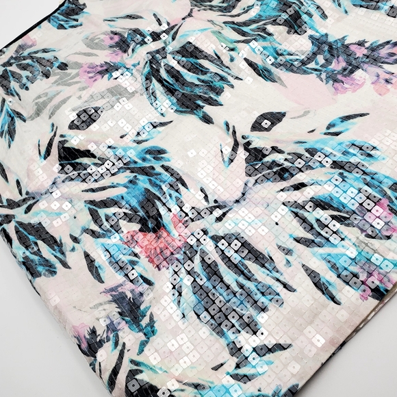 H&M Women's Sequin Pencil Mini Skirt NWT (AD01) - Picture 3 of 7